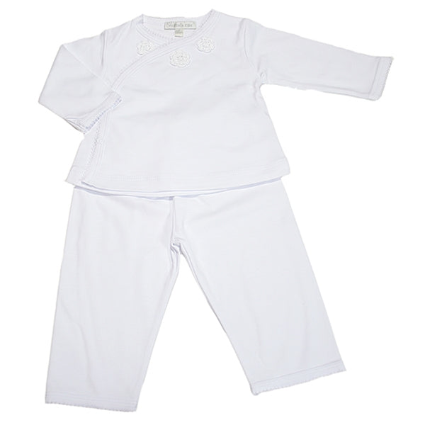 Victoria Kids - Little Beauties Tee and Pant - White