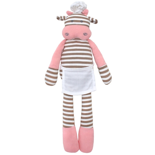 Apple Park - Farm Buddies Chef Cow Plush Toy