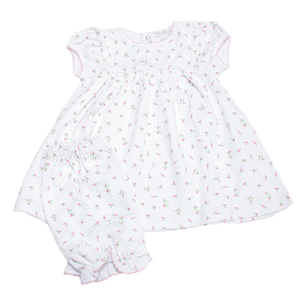 Kissy Kissy - Garden Roses Dress with Diaper Cover