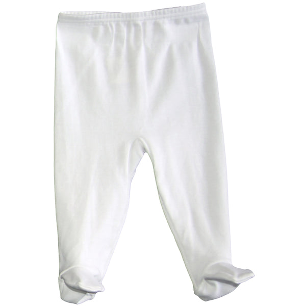 Petit Bateau - Baby Footed Pants - White