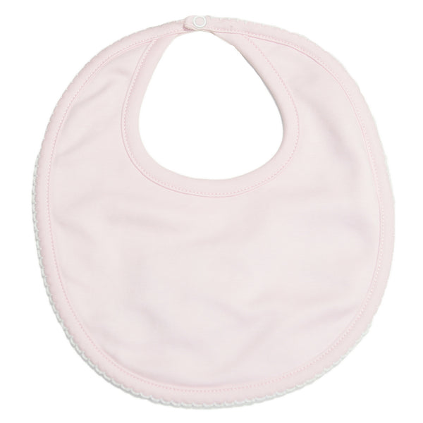 Kissy Kissy - Basic Bib - Pink White