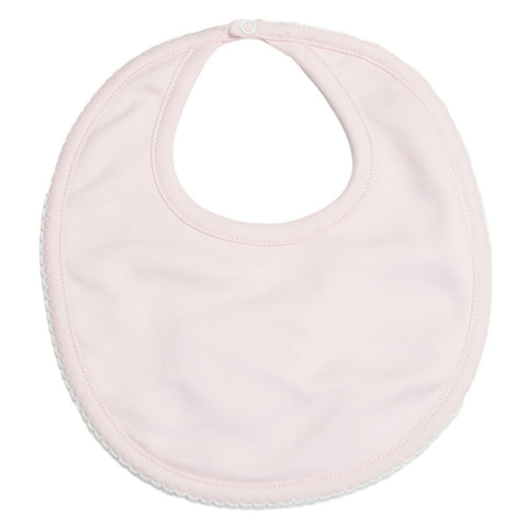 Kissy Kissy - Basic Bib - Pink White