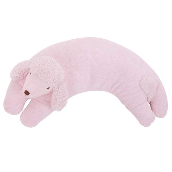 Angel Dear - Curved Pillow - Pink Poodle