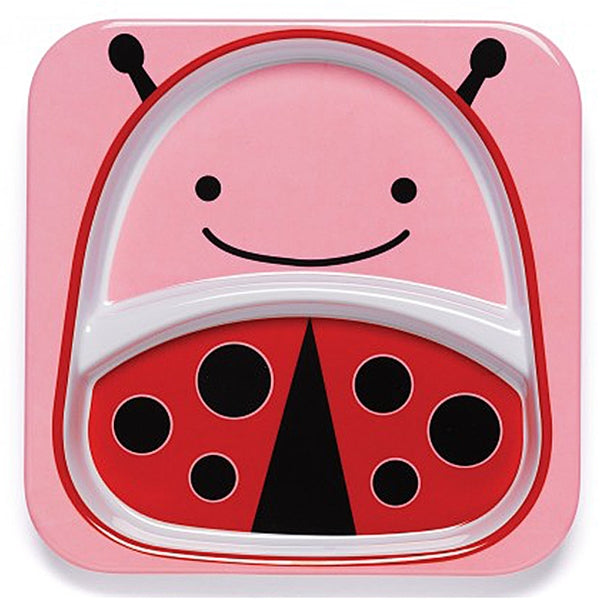 Skip Hop - Zoo Divided Plate - Ladybug