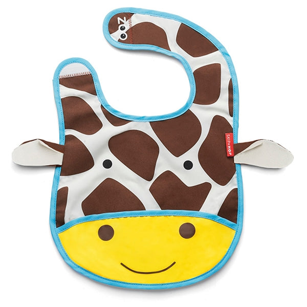 Skip Hop - Zoo Bibs - Tuck-Away Bibs  - Giraffe