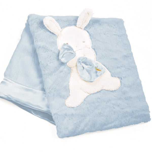 Bunnies By The Bay - My Blankie Blanket - Blue