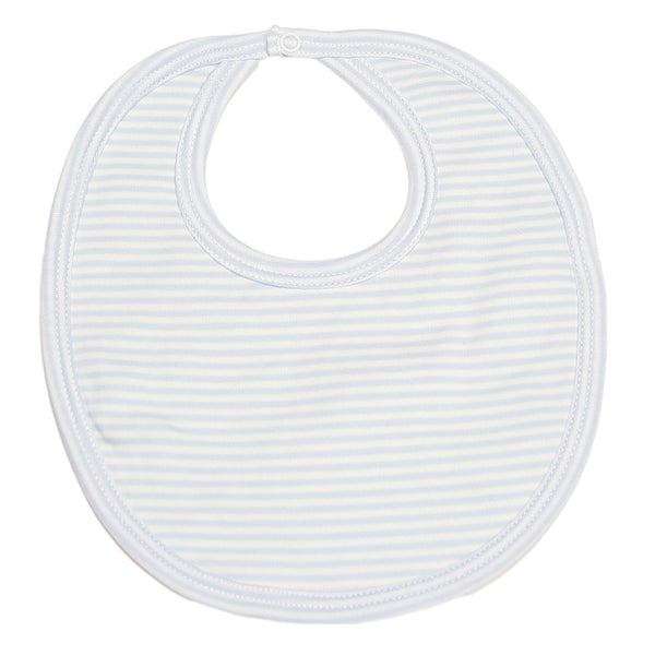 Kissy Kissy - Simple Stripes Bib - Blue