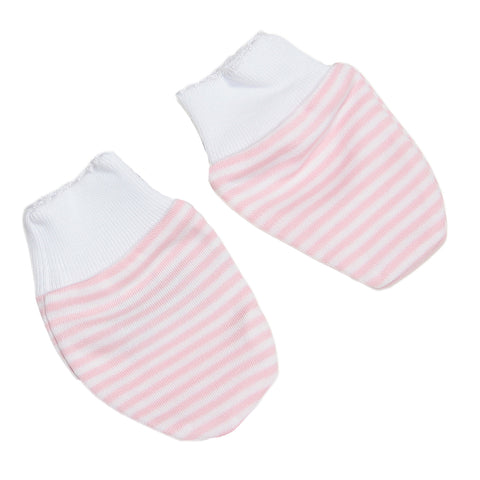 Kissy Kissy - Simple Stripes Mittens - Pink