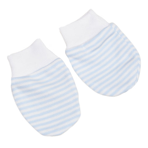 Kissy Kissy - Simple Stripes Mittens - Blue