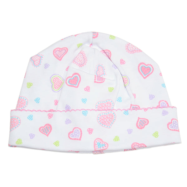 Kissy Kissy - Sweet Hearts Print Hat