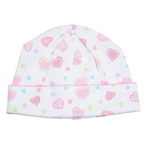 Kissy Kissy - Sweet Hearts Print Hat