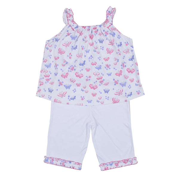 Kissy Kissy - Butterfly Dreams Capri Pant Set - Toddler