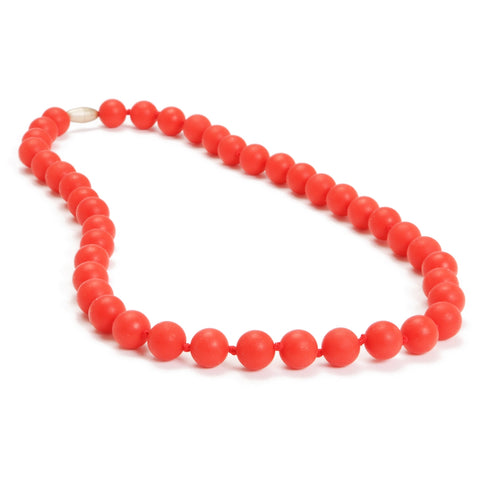 Chewbeads - Jane Necklace - Cherry Red