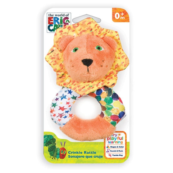 Kids Preferred - Eric Carle Loop Rattle Assortment - Lion