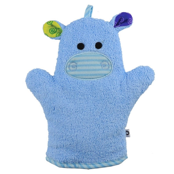 Zoocchini - Henry the Hippo Bath Mitt - Baby