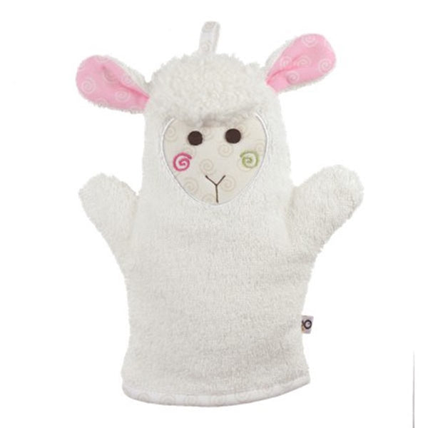 Zoocchini - Lola the Lamb Bath Mitt -Baby