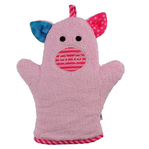 Zoocchini - Pinky the Piglet Bath Mitt - Baby