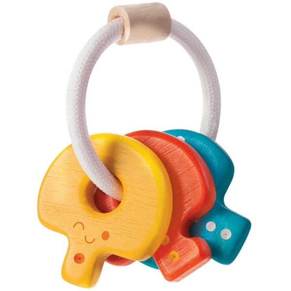 Plan Toys - BABY KEY RATTLE