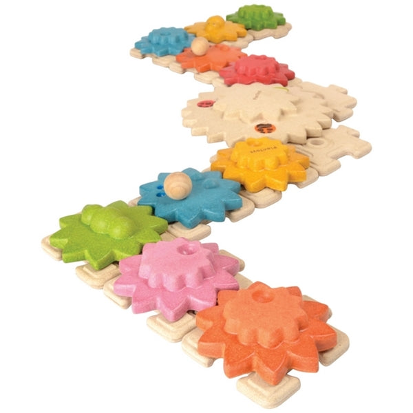 Plan Toys - GEARS and PUZZLES - DELUXE