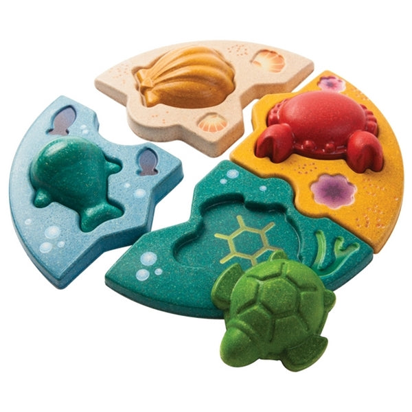 Plan Toys - MARINE PUZZLE