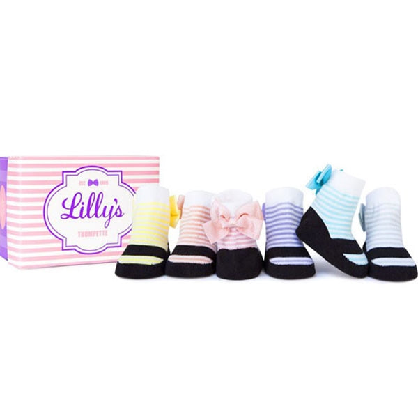 Trumpette - Lillys 6 Pair Gift Box 0-12M