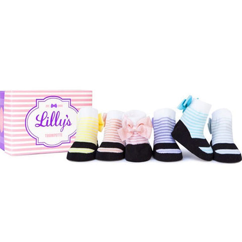 Trumpette - Lillys 6 Pair Gift Box 0-12M