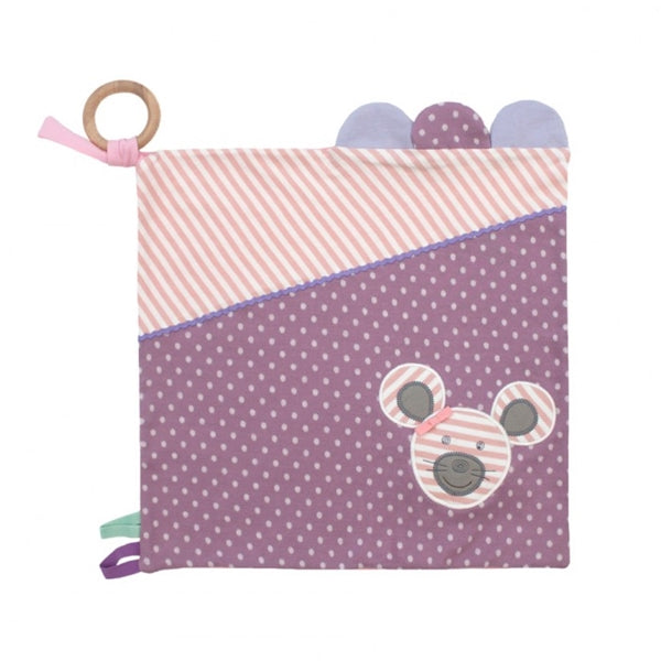 Apple Park -  Farm Buddies Ballerina Mouse Activity Blankie