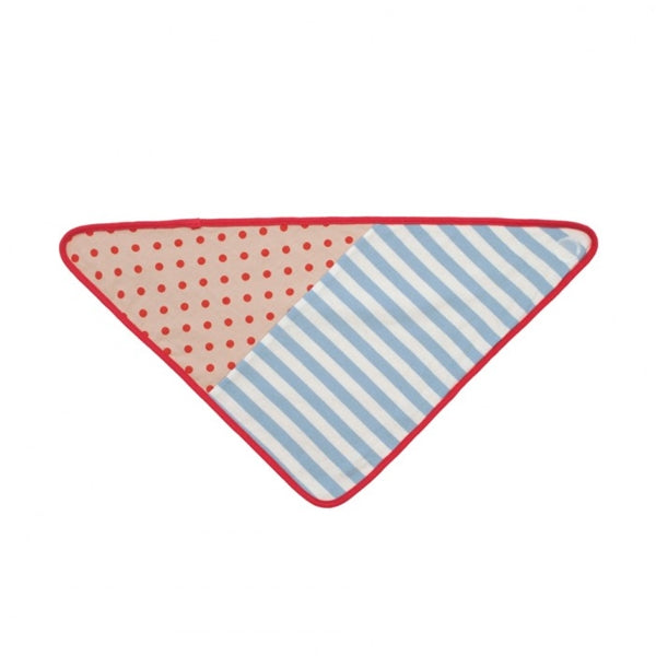 Apple Park -  Farm Buddies Blue Stripes Bandanna Bib