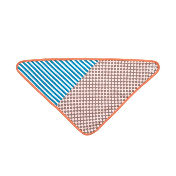 Apple Park -  Farm Buddies Checkerboard Bandanna Bib