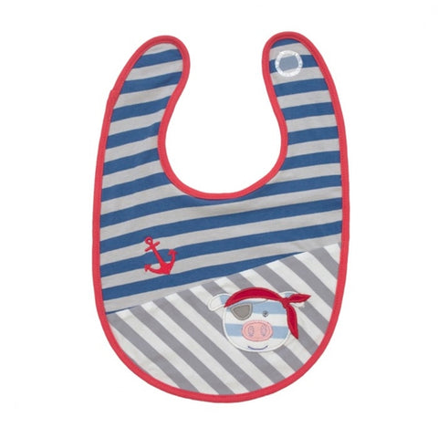 Apple Park - Farm Buddies Pirate Pig Bib