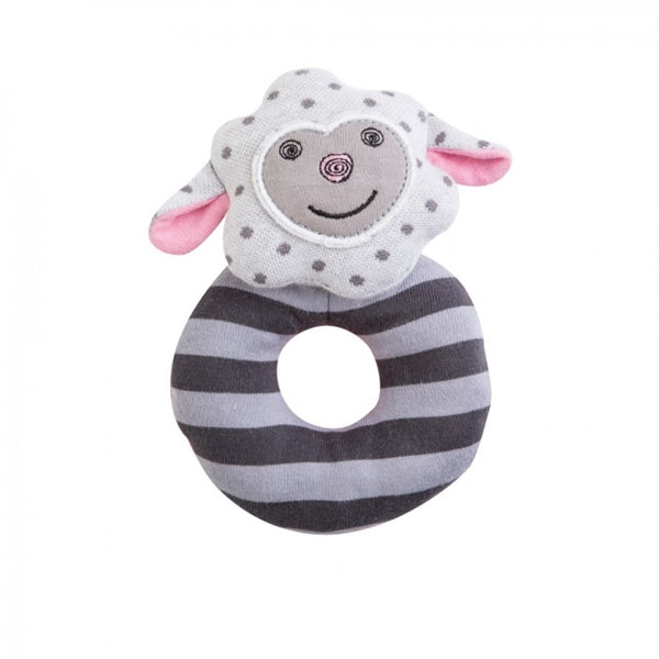 Apple Park -  Farm Buddies Dreamy Sheep Teething Rattle