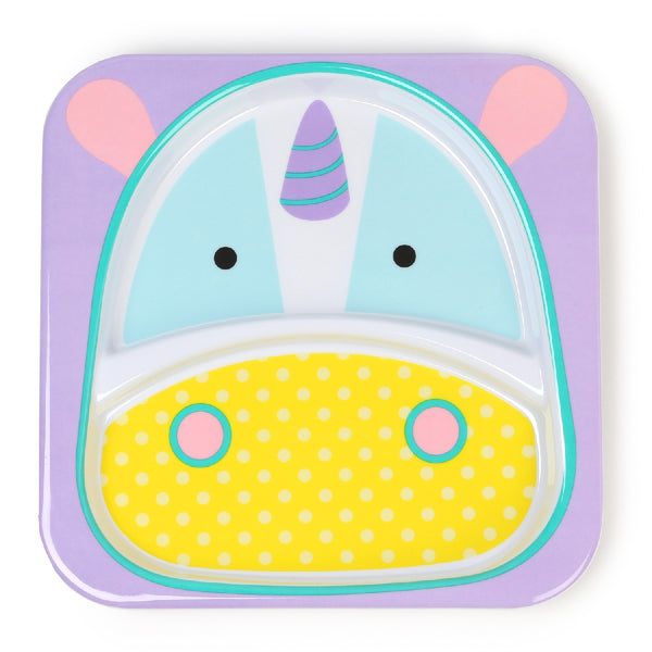 Skip Hop - Zoo Divided Plate - Unicorn