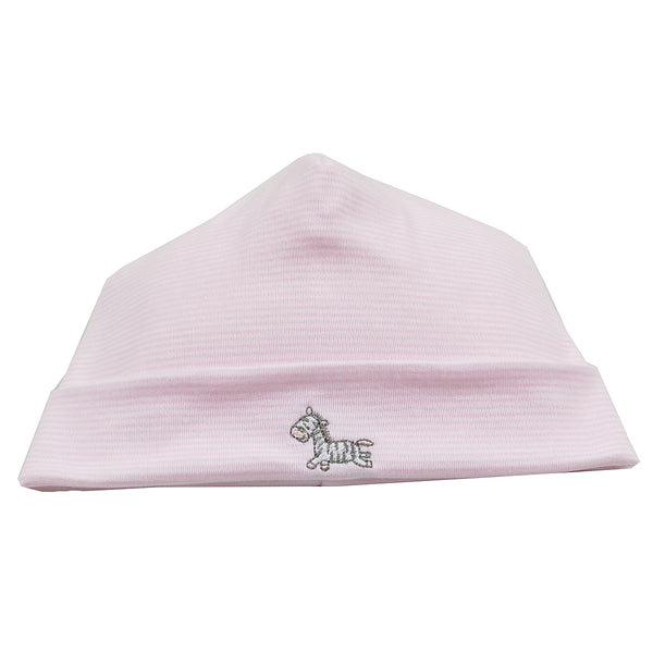 Kissy Kissy - Jungle Menagerie  Stripe Hat - Pink