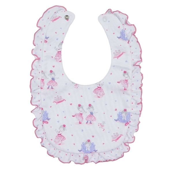 Kissy Kissy - Tu Tu Precious  Print Bib