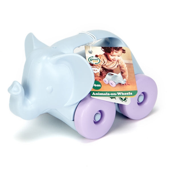 Green Toys - Elephant-on-Wheels