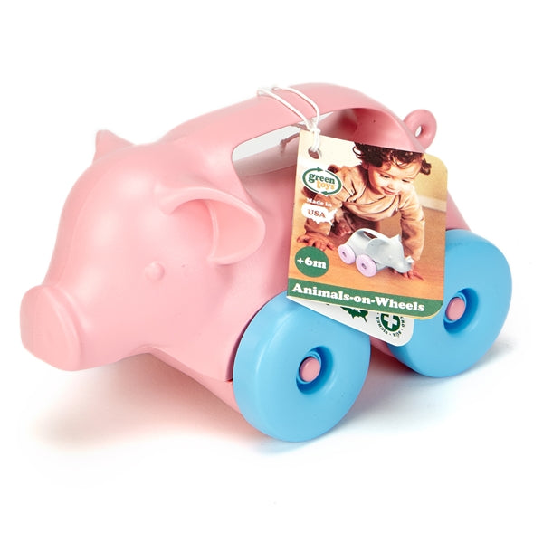 Green Toys - Pig-on-Wheels