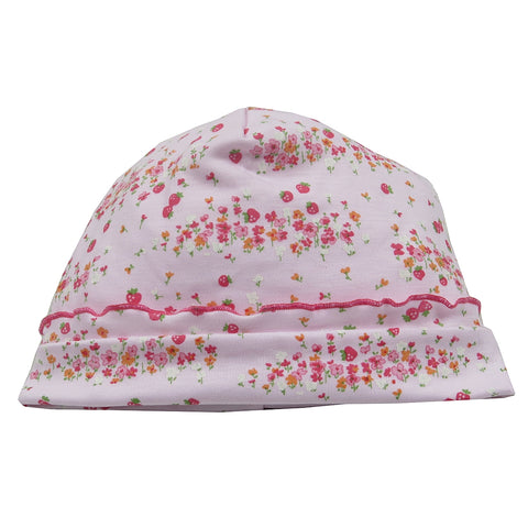 Kissy Kissy - Strawberry Summer  Print Hat - Pink