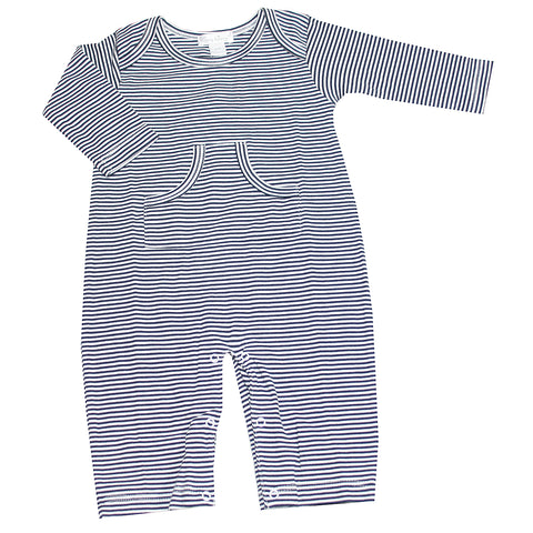 Kissy Kissy - Essentials Stripe Playsuit - Navy