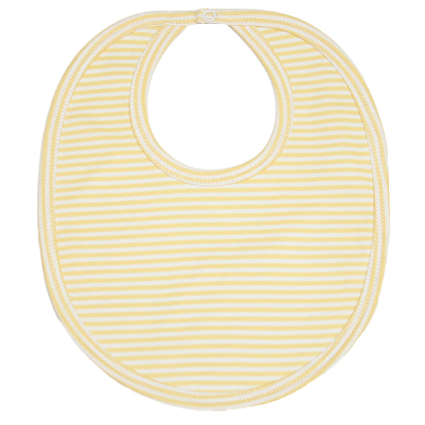 Kissy Kissy - Essentials Stripe Bib - Yellow