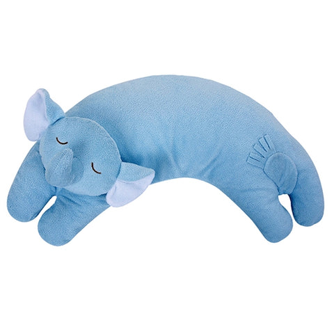 Angel Dear - Curved Pillow - Blue Elephant