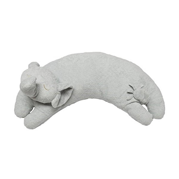 Angel Dear - Curved Pillow - Grey Elephant