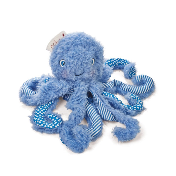 Bunnies By The Bay - Ocho - 9" Plush Blue Octopus