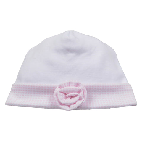 Kissy Kissy - Baby Gingham  Hat - Pink