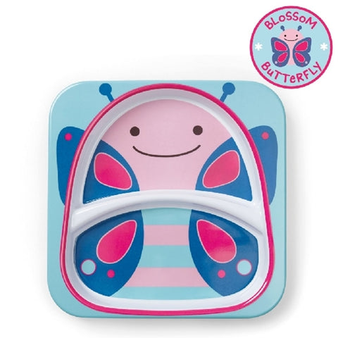 Skip Hop - Zoo Divided Plate - Butterfly