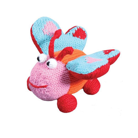 Zubels - Franny The Butterfly -  5 Inch - Rattle