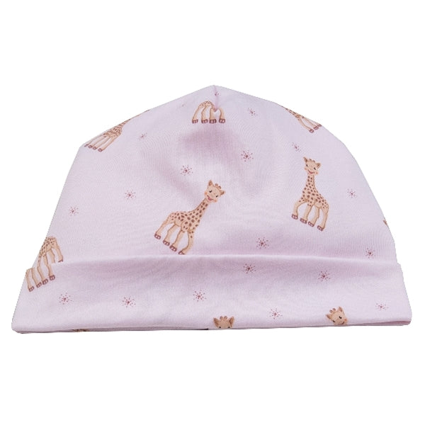 Kissy Kissy - Sophie La Girafe  Print Hat - Pink