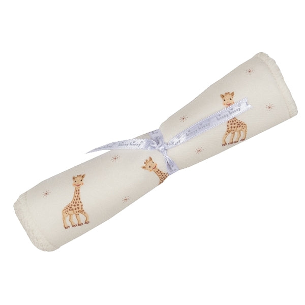 Kissy Kissy - Sophie La Girafe  Print Burp - Ecru