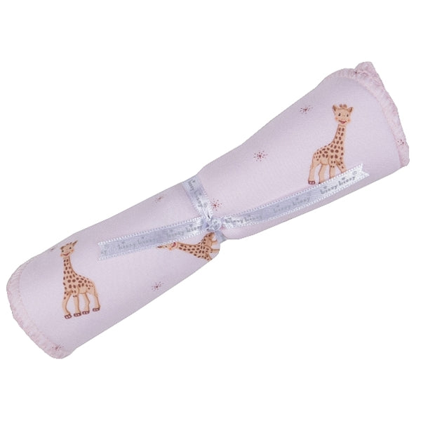 Kissy Kissy - Sophie La Girafe  Print Burp - Pink