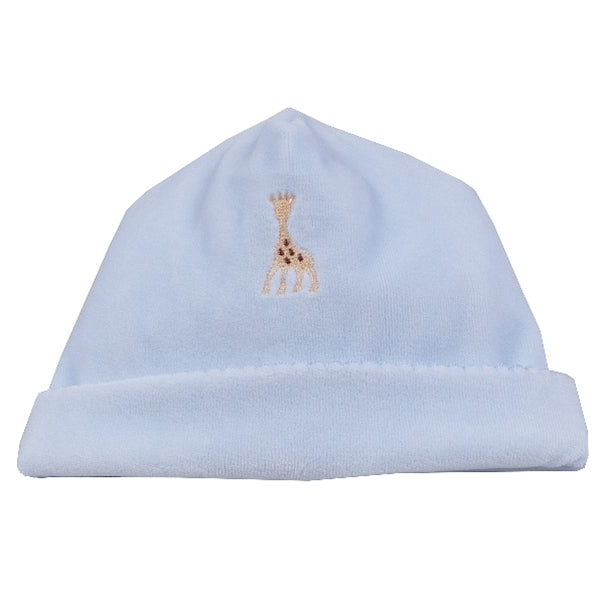 Kissy Kissy - Sophie La Girafe  Velour Hat - Blue