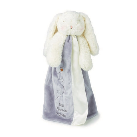 Bunnies By The Bay - Bloom Bunny Buddy Blanket - Glacier Gray